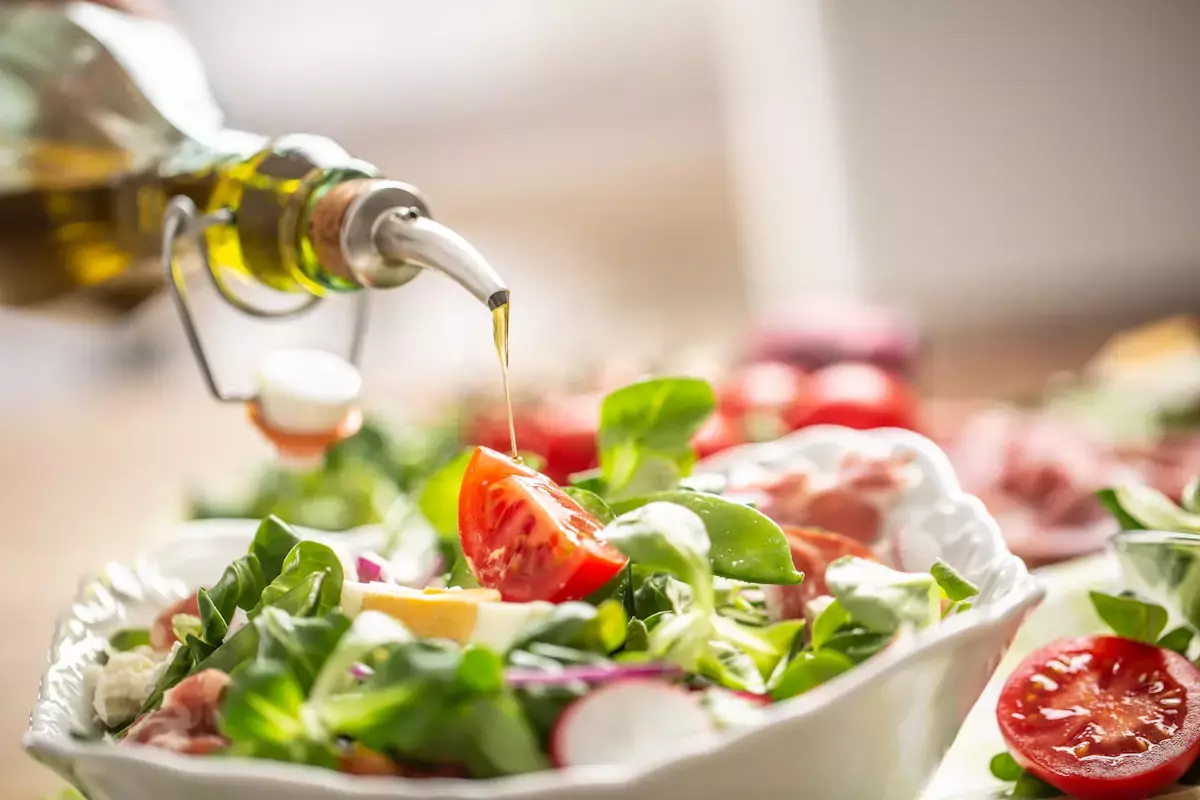 Schinken-Käse-Salat im Marktcafé Mainleus