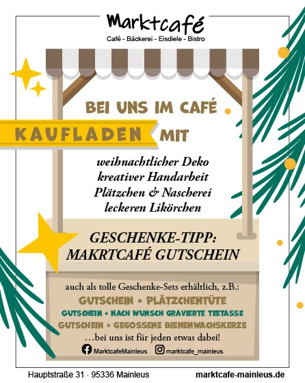 Kaufladen im Marktcafe' Mainleus