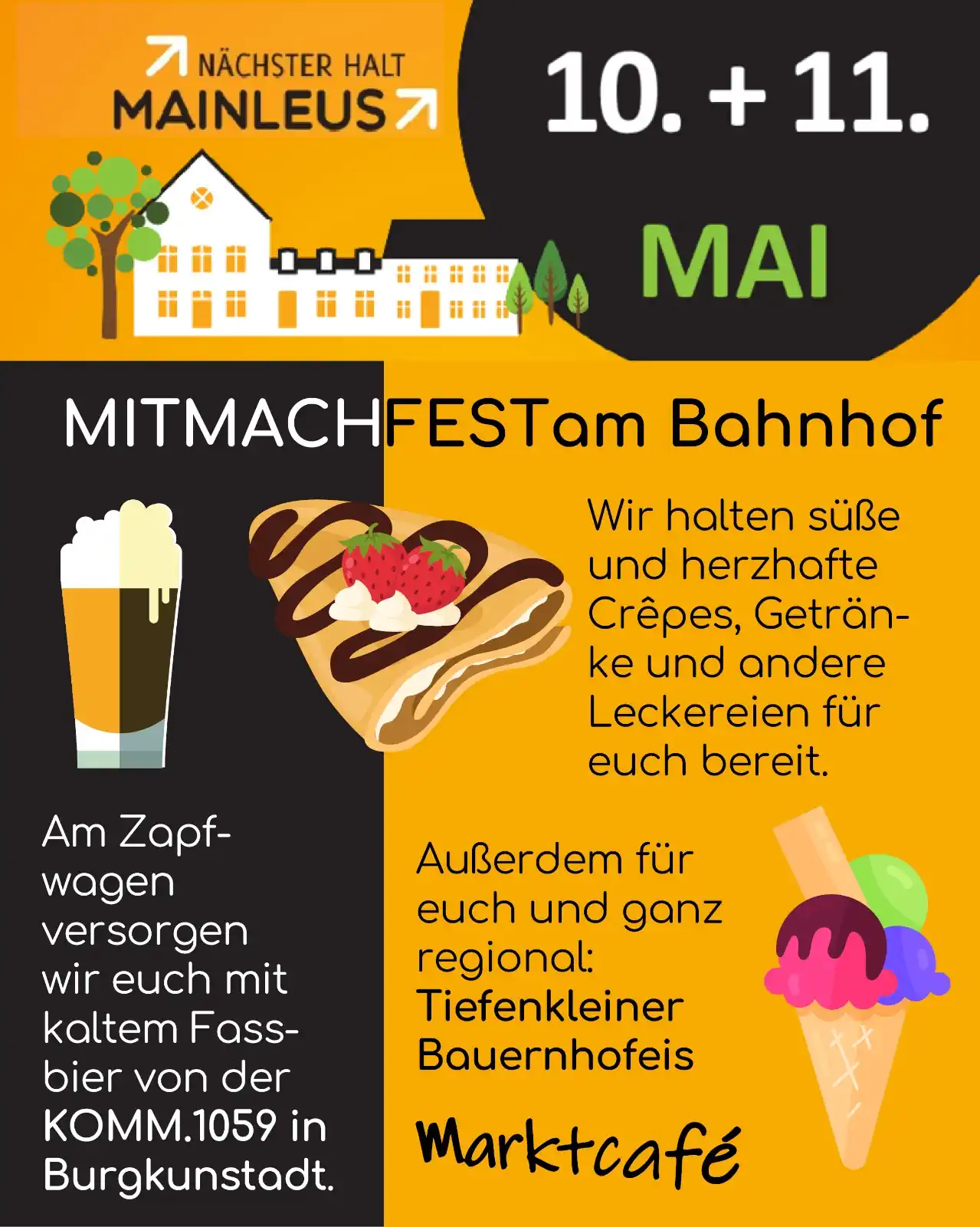 Mitmachfest Bahnhof Mainleus Mitmachfest Bahnhof Mainleus