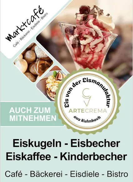 Eis zum mitnehmen im Marktcafé Mainleus